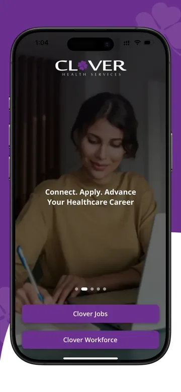 Clover Staffing screen 1